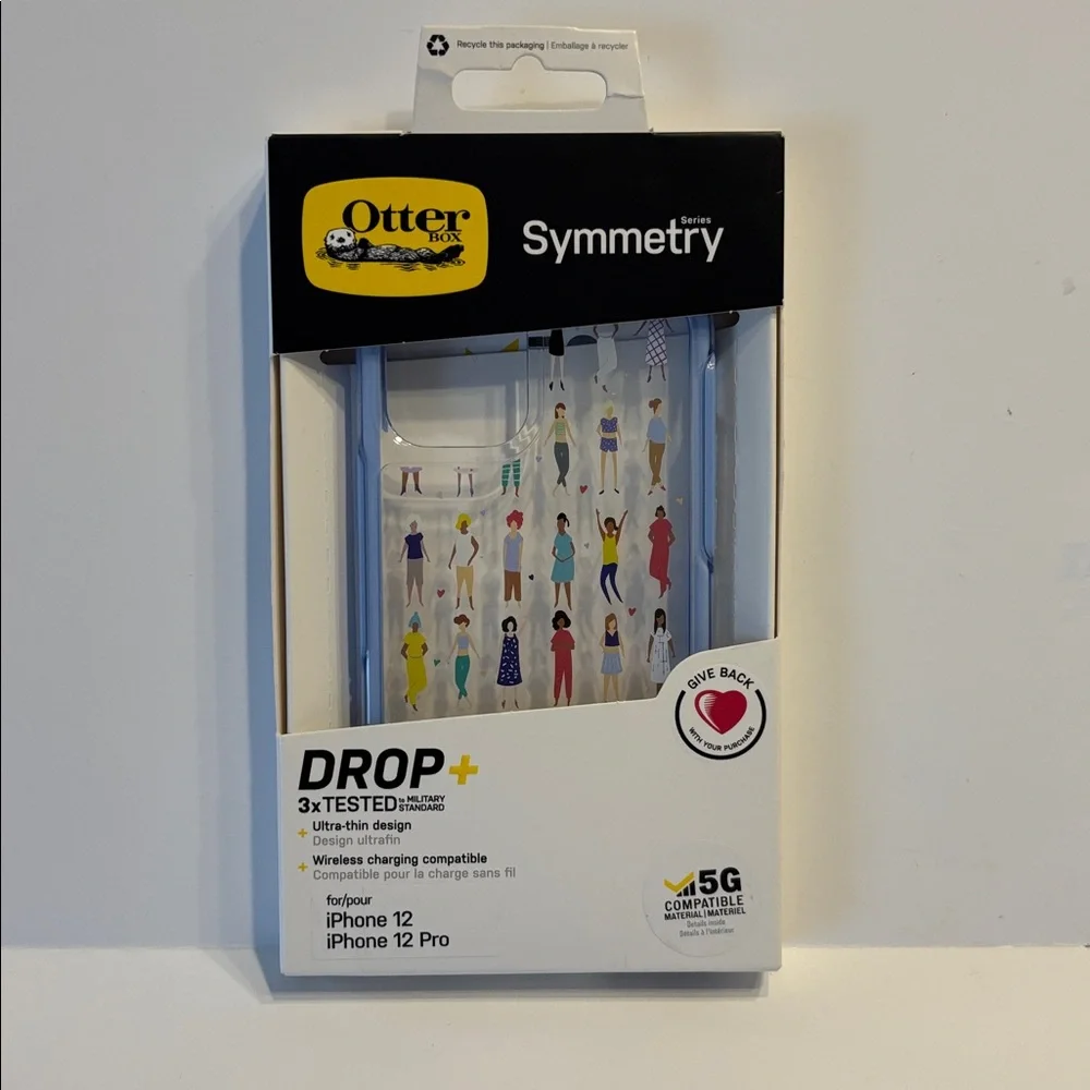 OtterBox Apple iPhone 12/Apple iPhone 12 Pro Symmetry Series Case in Stand Up